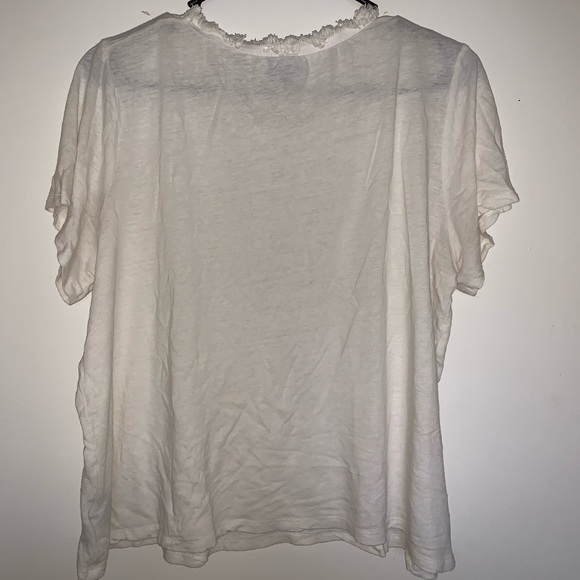 White flowy shirt - Picture 2 of 2